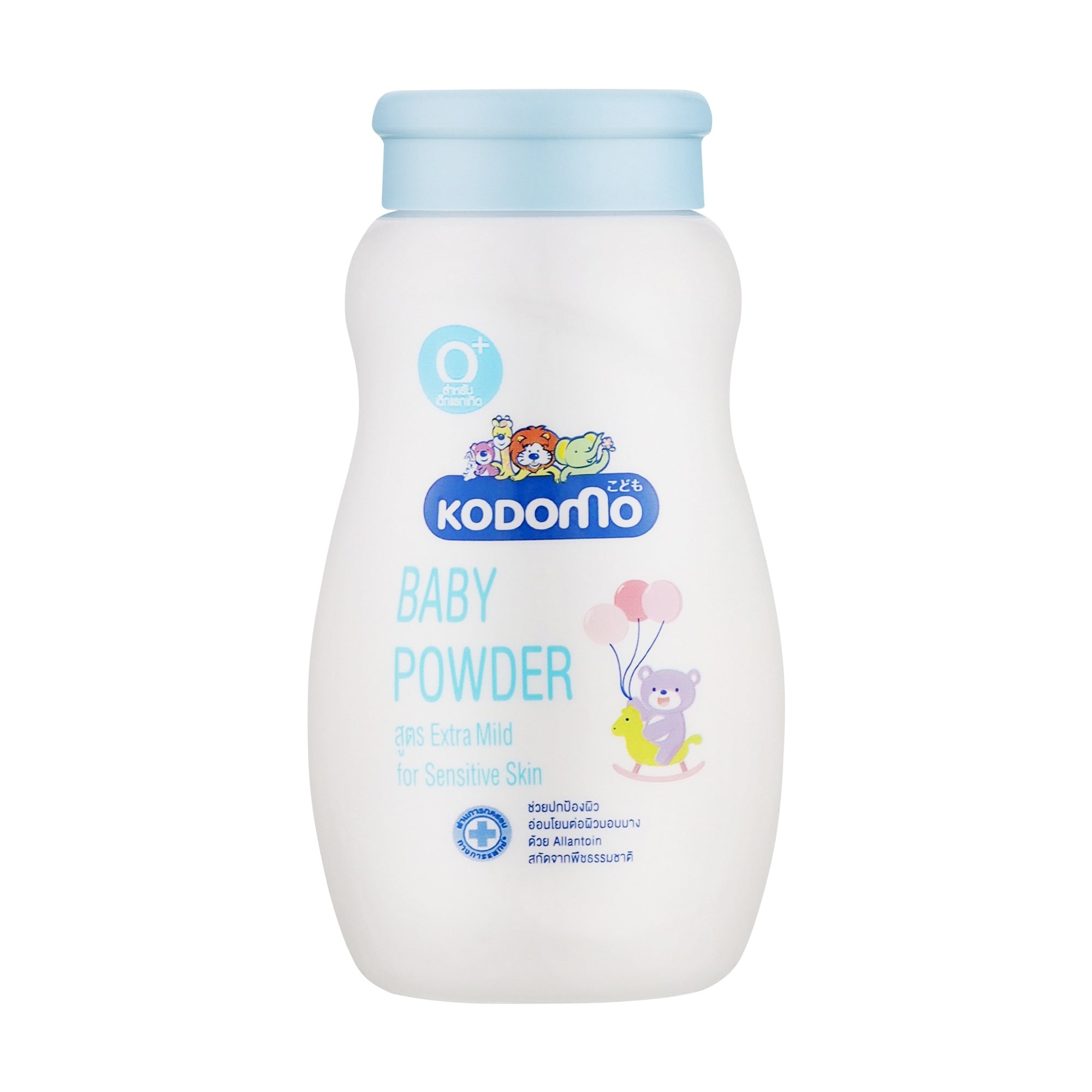 Дитяча присипка Kodomo Baby Powder Extra Mild Sensitive Skin для чутливої шкіри, від народження, 50 г
